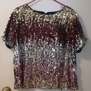 Sequined blouse